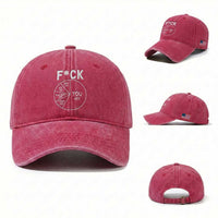 Funny Fuck Profanity Pie Chart You Off It This Shit That Washed Cotton Baseball Cap Sarcastic Anti Social Office Humor