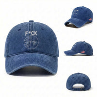 Funny Fuck Profanity Pie Chart You Off It This Shit That Washed Cotton Baseball Cap Sarcastic Anti Social Office Humor