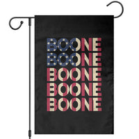 Boone Name Lover American Flag USA Stars Stripes Garden Flag