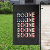 Boone Name Lover American Flag USA Stars Stripes Garden Flag