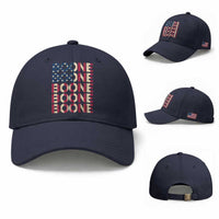 Boone Name Lover American Flag USA Stars Stripes Baseball Cap