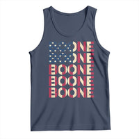 Boone Name Lover American Flag USA Stars Stripes Tank Top