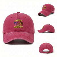 Funny Adult Humor Underwear Sniff Graphic Washed Cotton Baseball Cap If It is Fishy I Will Sniffy Innuendo Absurdist Meme