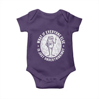 Funny Vintage Relaxed Frog Drinking Coffee Meme Baby Onesie Wish I Lacked Critical Thinking Skills You All Seem So Happy