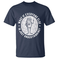 Funny Vintage Relaxed Frog Drinking Coffee Meme T Shirt Wish I Lacked Critical Thinking Skills You All Seem So Happy
