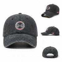 Proud Disappointment Skeleton Middle Finger Washed Cotton Baseball Cap Edgy Sarcastic Rebel Attitude Family Black Sheep Humor