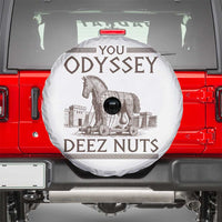 Funny Trojan Horse You Odyssey Deez Nuts Spare Tire Cover Offensive Adult Humor Greek Mythology Humor