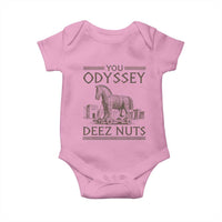 Funny Trojan Horse You Odyssey Deez Nuts Baby Onesie Offensive Adult Humor Greek Mythology Humor