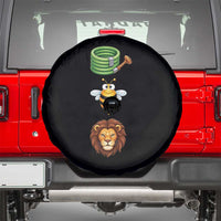 Hose Bee Lion Meme Slang Funny Sarcastic Pun Graphic Spare Tire Cover