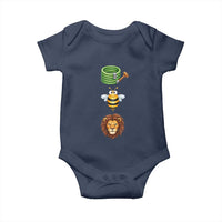 Hose Bee Lion Meme Slang Funny Sarcastic Pun Graphic Baby Onesie