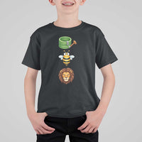 Hose Bee Lion Meme Slang Funny Sarcastic Pun Graphic T Shirt For Kid