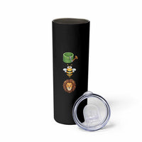 Hose Bee Lion Meme Slang Funny Sarcastic Pun Graphic Skinny Tumbler