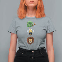 Hose Bee Lion Meme Slang Funny Sarcastic Pun Graphic T Shirt For Women