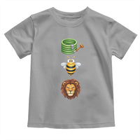 Hose Bee Lion Meme Slang Funny Sarcastic Pun Graphic Toddler T Shirt