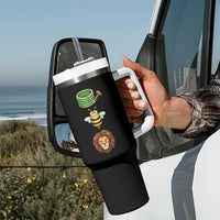 Hose Bee Lion Meme Slang Funny Sarcastic Pun Graphic Tumbler With Handle
