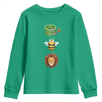 Hose Bee Lion Meme Slang Funny Sarcastic Pun Graphic Youth Sweatshirt