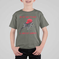 On My Way To Have A Jimothy Summer T Shirt For Kid Funny Viral Seattle Raccoon Wearing Red Cap