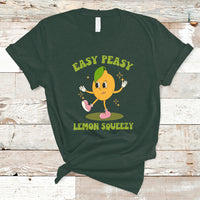Sarcastic Quotes T Shirt Easy Peasy Lemon Squeezy Lemonade Lemon Funny Quotes - Wonder Print Shop