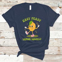Sarcastic Quotes T Shirt Easy Peasy Lemon Squeezy Lemonade Lemon Funny Quotes - Wonder Print Shop
