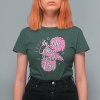 Funny Cheer Girls T Shirt For Women In My Cheer Leader Era Pink Pom Pom Cheerleading - Wonder Print Shop