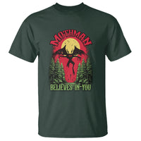 Mothman T Shirt Believes In You Cryptid Cryptozoology - Wonder Print Shop
