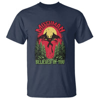 Mothman T Shirt Believes In You Cryptid Cryptozoology - Wonder Print Shop