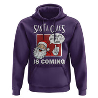 Funny Santa Christmas Hoodie That's What She Said Naughty Holiday Humor - Wonder Print Shop