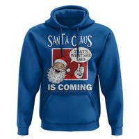 Funny Santa Christmas Hoodie That's What She Said Naughty Holiday Humor - Wonder Print Shop