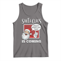 Funny Santa Christmas Tank Top That's What She Said Naughty Holiday Humor - Wonder Print Shop
