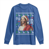 Funny Jesus Birthday Long Sleeve Shirt All the Cool People Are Born in December - Wonder Print Shop