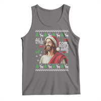 Funny Jesus Birthday Tank Top All the Cool People Are Born in December - Wonder Print Shop