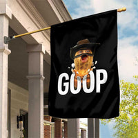 Goop Meme Explosion Garden Flag Screaming Peanut Cowboy Brainrot Energy - Wonder Print Shop