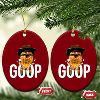 Goop Meme Explosion Ceramic Ornament Screaming Peanut Cowboy Brainrot Energy - Wonder Print Shop