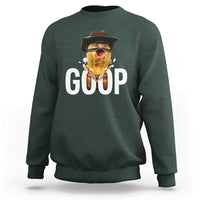 Goop Meme Explosion Sweatshirt Screaming Peanut Cowboy Brainrot Energy - Wonder Print Shop