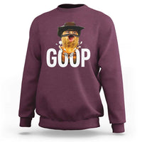 Goop Meme Explosion Sweatshirt Screaming Peanut Cowboy Brainrot Energy - Wonder Print Shop