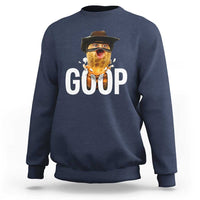 Goop Meme Explosion Sweatshirt Screaming Peanut Cowboy Brainrot Energy - Wonder Print Shop