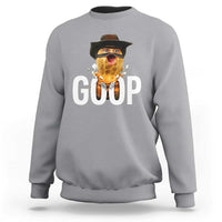 Goop Meme Explosion Sweatshirt Screaming Peanut Cowboy Brainrot Energy - Wonder Print Shop