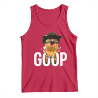 Goop Meme Explosion Tank Top Screaming Peanut Cowboy Brainrot Energy - Wonder Print Shop