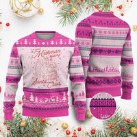 I Saw Mothman Kissing Santa Claus Ugly Christmas Sweater Funny Cryptid Xmas Gag Gift - Wonder Print Shop