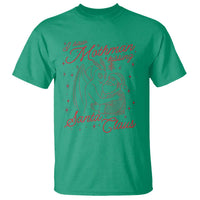 I Saw Mothman Kissing Santa Claus T Shirt Funny Cryptid Christmas Gag Gift - Wonder Print Shop
