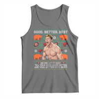 Good Better Best Shirtless Ben Tank Top Funny Football Coach Meme Ugly Sweater Gift for Fans - Wonder Print Shop