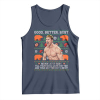 Good Better Best Shirtless Ben Tank Top Funny Football Coach Meme Ugly Sweater Gift for Fans - Wonder Print Shop