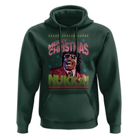Funny Retro Merry Christmas Nukka Parody Hoodie Xmas Throwback Parody Urban Comedy - Wonder Print Shop