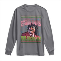 Funny Retro Merry Christmas Nukka Parody Long Sleeve Shirt Xmas Throwback Parody Urban Comedy - Wonder Print Shop