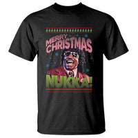 Funny Retro Merry Christmas Nukka Parody T Shirt Xmas Throwback Parody Urban Comedy - Wonder Print Shop