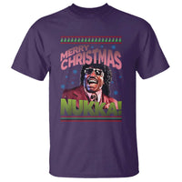 Funny Retro Merry Christmas Nukka Parody T Shirt Xmas Throwback Parody Urban Comedy - Wonder Print Shop
