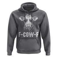 Funny F-Cow-F Cow Attitude Meme Hoodie Subtle Sass Farm Fresh Humor - Wonder Print Shop