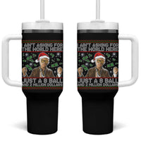 Funny Billy Wish Meme Just A 8 Ball and 2 Million Dollars Tumbler With Handle Baby Uncle Ain't Asking for The World - Wonder Print Shop