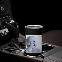 Funny Tuff Baby Giggling Meme Tumbler Cup Viral AI Niche Baby Holding Laugh Photo - Wonder Print Shop