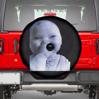 Funny Tuff Baby Giggling Meme Spare Tire Cover Viral AI Niche Baby Holding Laugh Face - Wonder Print Shop